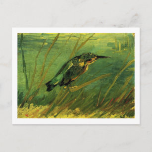 Carte Postale Le Kingfisher Van Gogh Art