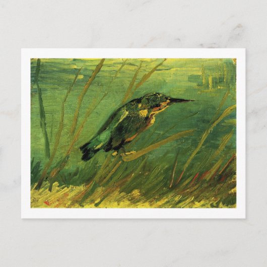 Carte Postale Le Kingfisher Van Gogh Art (Devant)