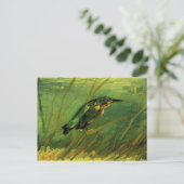 Carte Postale Le Kingfisher, Van Gogh Art (Debout devant)