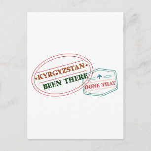 Carte Postale Le Kirghizistan L'A Fait