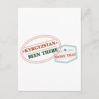 Carte Postale Le Kirghizistan L'A Fait