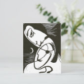 Carte Postale Le Kiss By Moonlight et Ocean (Debout devant)