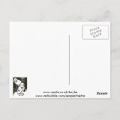 Carte Postale Le Kiss By Moonlight et Ocean (Dos)