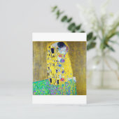 Carte Postale Le Kiss, Gustav Klimt (Debout devant)