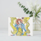 Carte Postale Le Knitter (Debout devant)