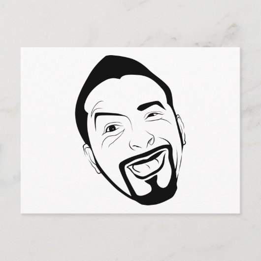 Carte Postale Le Koksmann amusé (Devant)