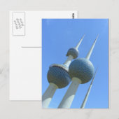 Carte Postale Le Koweït domine le symbole du Koweït (Devant / Derrière)