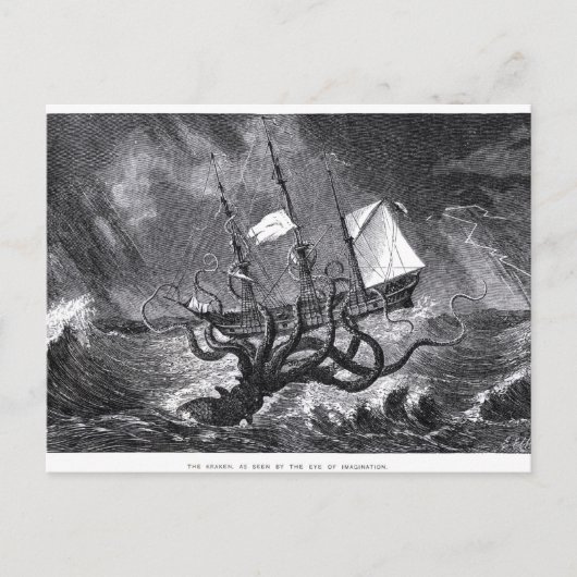 Carte Postale Le Kraken (Devant)