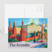 Carte Postale Le Kremlin Russie (Devant / Derrière)