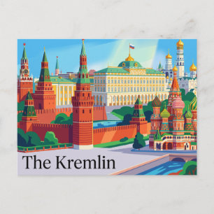 Carte Postale Le Kremlin Russie
