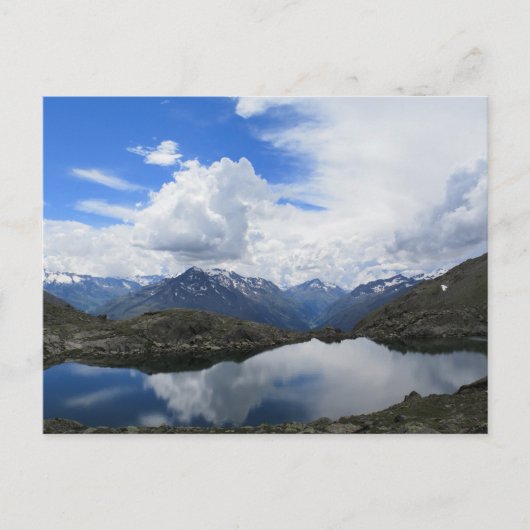 Carte Postale Le lac alpin (Devant)