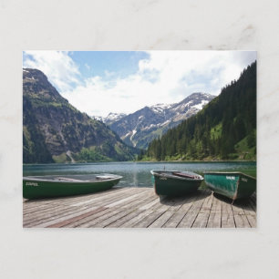 Carte Postale Le lac alpin