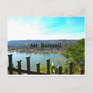 Carte Postale Le lac Austin du Mont Bonnell