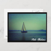 Carte Postale Le lac Balaton (Devant / Derrière)