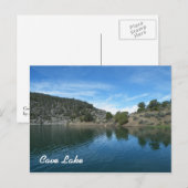 Carte Postale Le lac Cave (Devant / Derrière)
