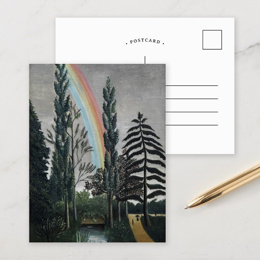 Carte Postale Le lac Daumesnil | Henri Rousseau