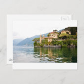 Carte Postale Le lac de Côme (Devant / Derrière)