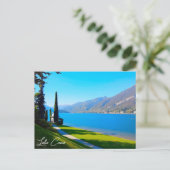 Carte Postale Le lac de Côme Bellagio Walkway Italie (Debout devant)