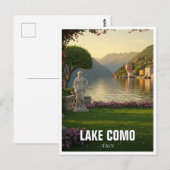 Carte Postale Le Lac de Côme Italie Voyage (Devant / Derrière)