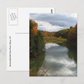 Carte Postale Le lac de Treman (Devant / Derrière)