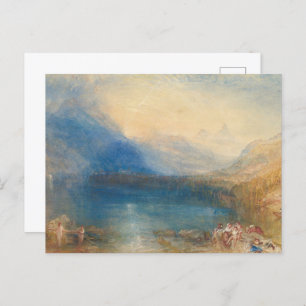 Carte Postale Le lac de Zug, JMW Turner