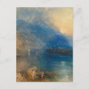 Carte Postale Le lac de Zug Joseph Mallord William Turner