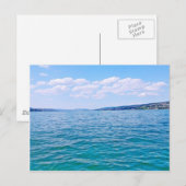 Carte Postale Le lac de Zurich (Devant / Derrière)