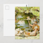 Carte Postale « Le lac des fées » par E S Hardy (Devant / Derrière)