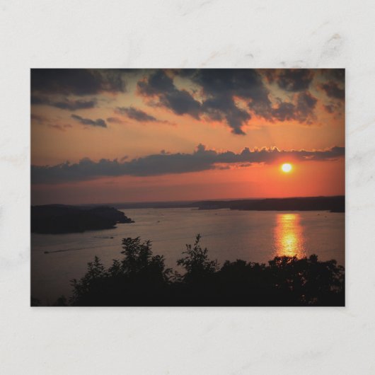 CARTE POSTALE LE LAC DES OZARKS POSTCARD (Devant)