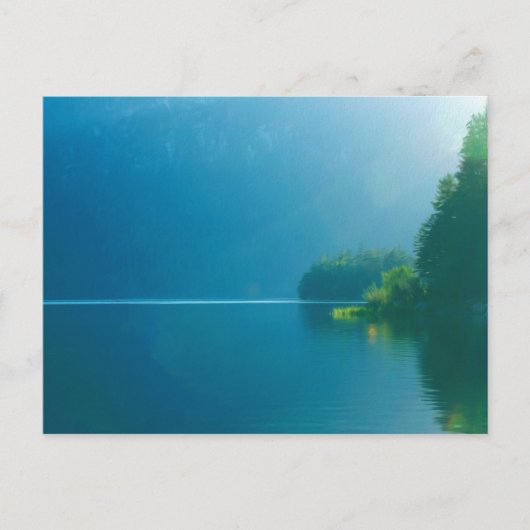 Carte Postale Le lac Eibsee (Devant)