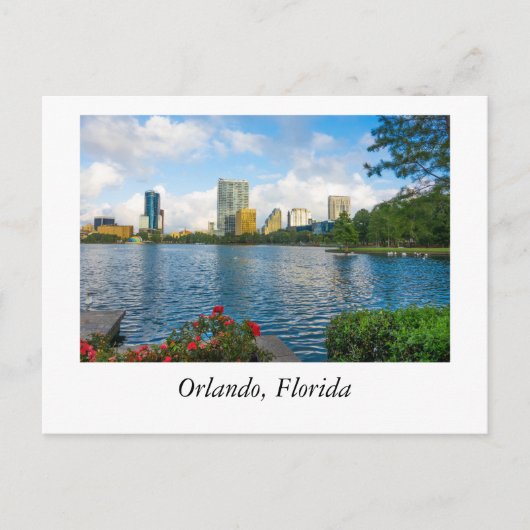 Carte Postale Le lac Eola à Orlando en Floride (Devant)