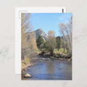 Carte Postale Le lac Estes Park (Devant / Derrière)