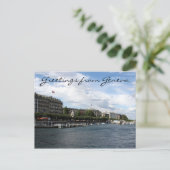 Carte Postale le lac geneva (Debout devant)