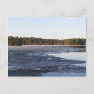 Carte Postale Le lac Isojärvi