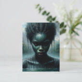 Carte Postale Le lac Lanier Esprit d'eau afro-américain (Debout devant)