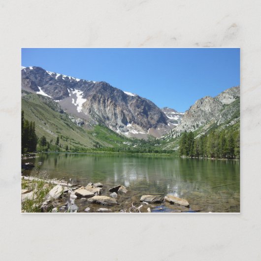 Carte Postale Le lac Mammoth (Devant)