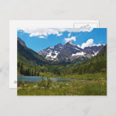 Carte Postale Le lac Maroon (Devant / Derrière)