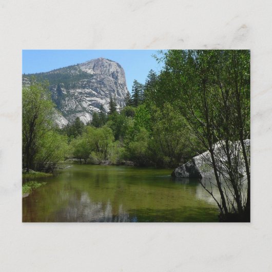 Carte Postale Le lac Mirror I dans le parc national de Yosemite (Devant)
