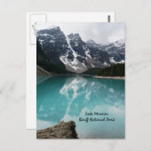 Carte Postale Le lac Moraine (Devant / Derrière)