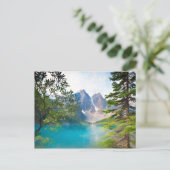 Carte Postale Le lac Moraine et la vallée des Dix Pics (Debout devant)