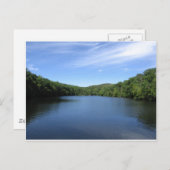 CARTE POSTALE LE LAC PAISIBLE (Devant / Derrière)