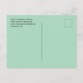 Carte Postale Le lac Roosevelt, monument national de Tonto, AZ (Dos)