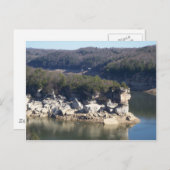 Carte Postale Le lac Summersville (Devant / Derrière)