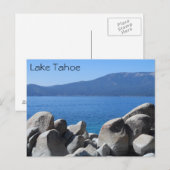 Carte Postale Le lac Tahoe (Devant / Derrière)