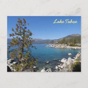 Carte Postale Le lac Tahoe