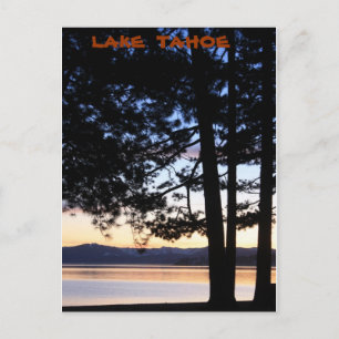 Carte Postale Le lac Tahoe