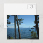 Carte Postale Le lac Tahoe (Devant / Derrière)