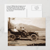 Carte Postale Le lac Tahoe (Devant / Derrière)