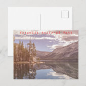 Carte Postale Le lac Tenaya (Devant / Derrière)