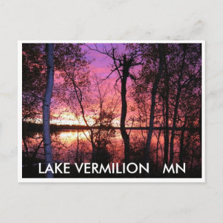 Carte Postale Le lac Vermilion